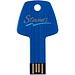USB-Stick Schlüssel, hellblau, 32GB