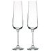 Vanilla Season® PAPUA Champagner 2er Set Champagner Gläser mit Platzhalter-Kartonage