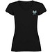 Victoria T-Shirt mit V-Ausschnitt für Damen, schwarz, 2XL