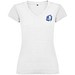 Victoria T-Shirt mit V-Ausschnitt für Damen, weiss, XL