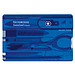 VICTORINOX Multifunktions-Set SwissCard, blau/transparent