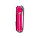 VICTORINOX Taschenmesser Classic SD, 7 Funktionen, pink-transparent