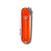 VICTORINOX Taschenmesser Classic SD, 7 Funktionen, orange-transparent