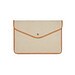 VINGA Bosler 14 Zoll Laptop-Tasche aus GRS recyceltem Canvas, greige