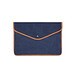 VINGA Bosler 14 Zoll Laptop-Tasche aus GRS recyceltem Canvas, navy blau
