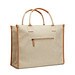VINGA Bosler Büro-Tasche aus RCS recyceltem Canvas, greige
