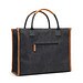 VINGA Bosler Büro-Tasche aus RCS recyceltem Canvas, schwarz