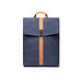 VINGA Bosler Rucksack aus GRS recyceltem Canvas, navy blau