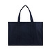 VINGA Hilo AWARE™ Maxi-Tasche aus recyceltem Canvas, navy blau
