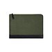 VINGA Marlow 14 Zoll Laptop Sleeve aus RCS recyceltem Polyester, grün, schwarz