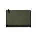 VINGA Marlow 16 Zoll Laptop Sleeve aus RCS recyceltem Polyester, grün, schwarz