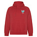 Vinson Kapuzenpullover Unisex, rot, 2XL