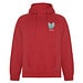 Vinson Kapuzenpullover Unisex, rot, M