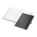 Geiger-Notes Vision-Book A4 Bestseller, inkl. Prägung in schwarz-glänzend, schwarz