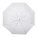 Automatik Windproof Taschenschirm Plopp, weiß