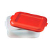 Vorratsdose Brot-Box, transparent-milchig Vorratsdose Brot-Box, transparent-milchig
