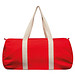 Weekender aus Canvas, rot