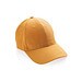 XD COLLECTION Impact 6 Panel Kappe aus 280gr rCotton mit AWARE™ Tracer, sonnenuhr orange