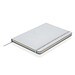 XD COLLECTION Notizbuch Basic Hardcover DIN A5, silber