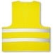 YELLOWSTONE. Reflektorweste aus 100% Polyester, Gelb