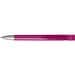 uma® Kugelschreiber YES SI transparent inkl. Metallspitze, magenta