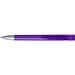 uma® Kugelschreiber YES SI transparent inkl. Metallspitze, violett