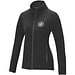 Zelus Fleecejacke für Damen, schwarz,  L