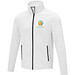 Zelus Fleecejacke für Herren, weiß,  XL
