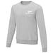 Zenon Herrenpullover mit Rundhalsausschnitt, heather grau, XS