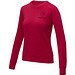 Zenon Sweater mit Rundhalsausschnitt für Damen, rot, 4XL