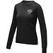 Zenon Sweater mit Rundhalsausschnitt für Damen, schwarz, 4XL
