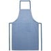 ZIMBRO. Schürze mit recycelter Baumwolle (140 g/m²), Königsblau
