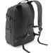 ZIPPERS BPACK. Laptop-Rucksack 15.6'' aus 300D Polyester und 840D Jacquard, Schwarz