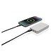 5.000mAh 5W Wireless Powerbank aus RCS recyceltem Kunststoff, weiß