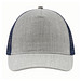 5-Panel-Cap CASUAL FIT,blau, grau