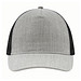 5-Panel-Cap CASUAL FIT,grau, schwarz