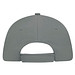 5-Panel Sandwich-Cap, grau/hellgrau