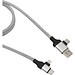 Lade- und Datenkabel SUPERMAG,silber