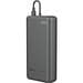 Urban Vitamin Menlo Park RCS rPlastik 20000 20W PD Powerbank, schwarz