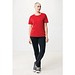 Iqoniq Yala Damen T-Shirt aus recycelter Baumwolle, rot, M