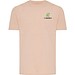 Iqoniq Brett T-Shirt aus recycelter Baumwolle, peach nectar, M