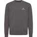 Iqoniq Kruger Relax-Rundhals-Sweater aus recycelt. Baumwolle, anthrazit, L