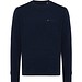 Iqoniq Etosha Lightweight Sweater aus recycelter Baumwolle, navy blau, XXS