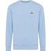 Iqoniq Etosha Lightweight Sweater aus recycelter Baumwolle, sky blue, XXS