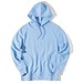 Iqoniq Rila Lightweight Hoodie aus recycelter Baumwolle, sky blue, XXS