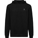Iqoniq Yengo Hoodie mit Seitentaschen aus rec. Baumwolle, schwarz, S