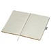 A5 Notizbuch aus Kork und Filz , silbergrau
