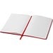 A5 Notizbuch mit farbigem Schnitt EVAN, rot
