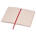 A5 Notizbuch mit Softcover, rot