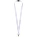 Addie Sublimation Lanyard mit Sicherheitsverschluss aus recyceltem PET Kunststoff, schwarz, 10mm